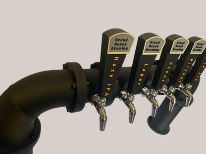 Arc Series Custom Draft Tower – Premium Modular Beer Tower (1–6 Tap)