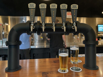 Arc Series Custom Draft Tower – Premium Modular Beer Tower (1–6 Tap)