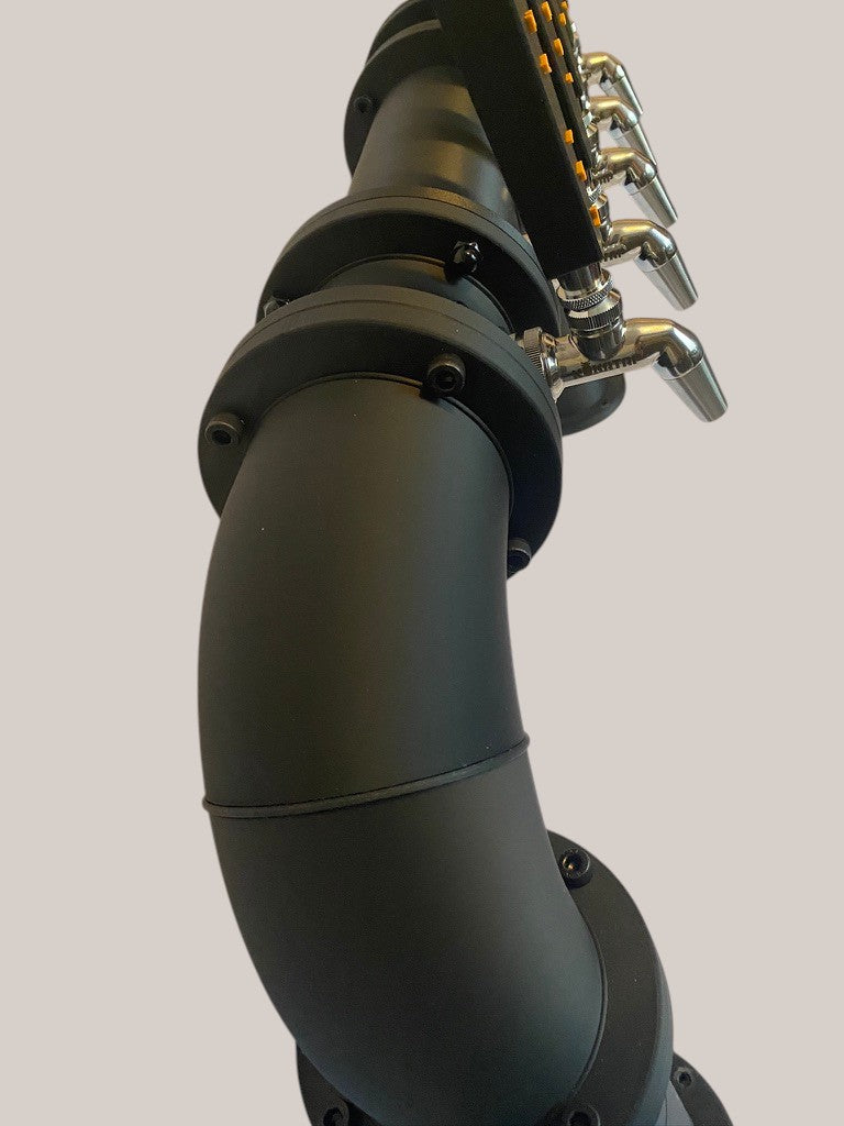 Arc Series Custom Draft Tower – Premium Modular Beer Tower (1–6 Tap)