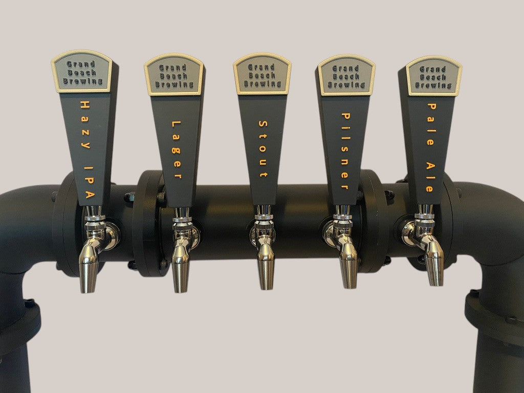 Arc Series Custom Draft Tower – Premium Modular Beer Tower (1–6 Tap)