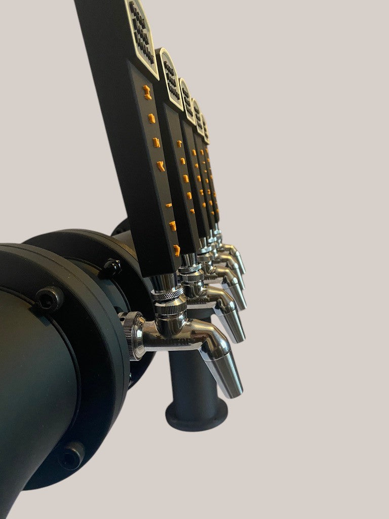 Arc Series Custom Draft Tower – Premium Modular Beer Tower (1–6 Tap)