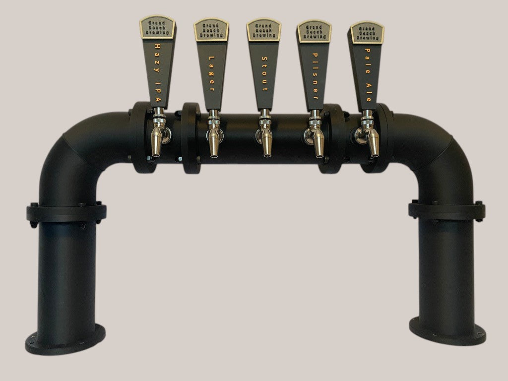 Arc Series Custom Draft Tower – Premium Modular Beer Tower (1–6 Tap)
