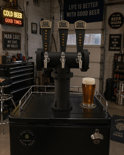 Linear Series Custom Modular Draft Tower (2-6 tap)